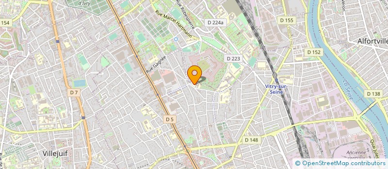 localisation de l'entreprise EHPAD LES LILAS à VITRY-SUR-SEINE