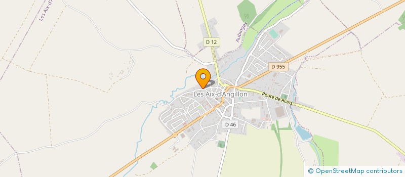 localisation de l'entreprise EHPAD LES VALLIERES à LES AIX D'ANGILLON