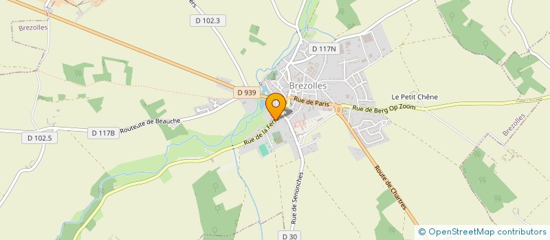 localisation de l'entreprise EHPAD MAISON DE RETRAITE à BREZOLLES