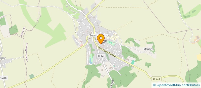 localisation de l'entreprise EHPAD NEUILLY SAINT FRONT  NEUILLY-SAINT-FRONT