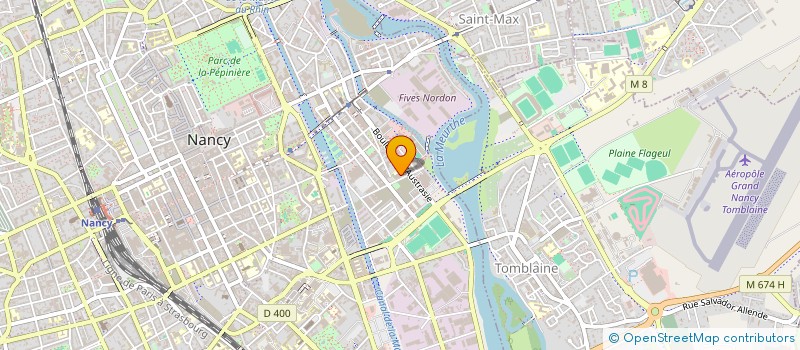 localisation de l'entreprise EHPAD NOTRE MAISON à NANCY