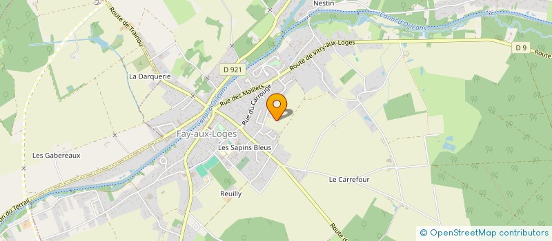localisation de l'entreprise EHPAD PETIT PIERRE à FAY-AUX-LOGES