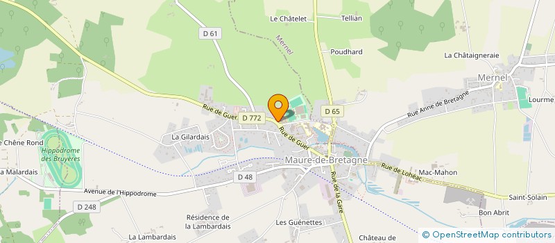 localisation de l'entreprise EHPAD RESIDENCE BEL AIR  VAL D'ANAST