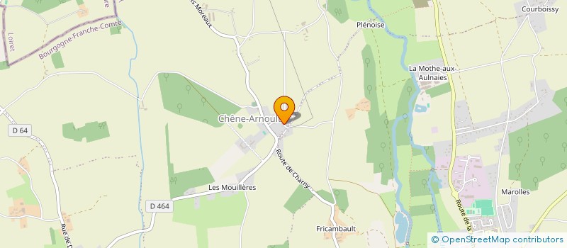 localisation de l'entreprise EHPAD RESIDENCE DE LA VALLEE DE L'OUANNE à CHARNY OREE DE PUISAYE