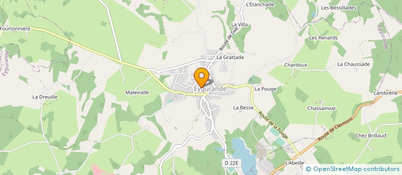 localisation de l'entreprise EHPAD RESIDENCE DU PARC à EYGURANDE