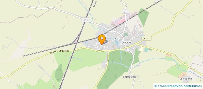 localisation de l'entreprise EHPAD RESIDENCE LES CYGNES  DROUE