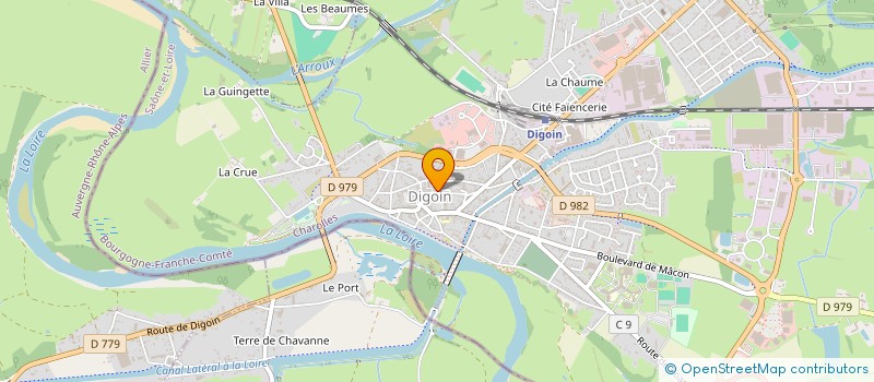 localisation de l'entreprise EHPAD RESIDENCE MARCELLIN VOLLAT à DIGOIN