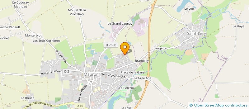 localisation de l'entreprise EHPAD RESIDENCE PAPILLON D OR à MAURON
