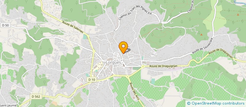 localisation de l'entreprise EHPAD SAINT FRANCOIS à LORGUES