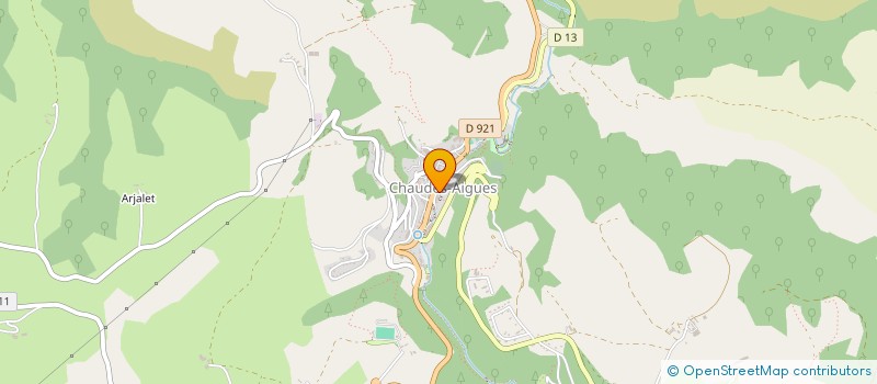 localisation de l'entreprise EHPAD SAINTE ELISABETH à CHAUDES-AIGUES
