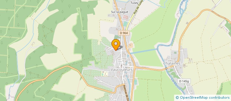 localisation de l'entreprise EHPAD VALLEE DE LA MEUSE à VAUCOULEURS
