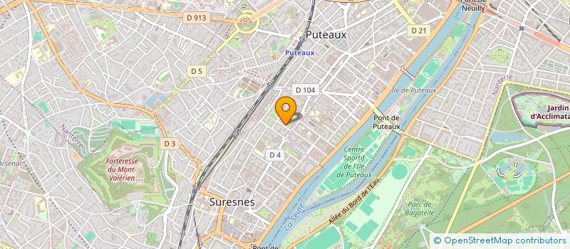localisation de l'entreprise EHR GESTION  SURESNES