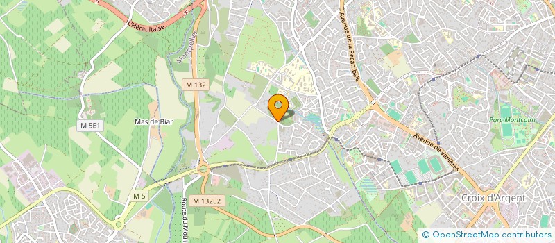localisation de l'entreprise EHRARD IMMO à MONTPELLIER