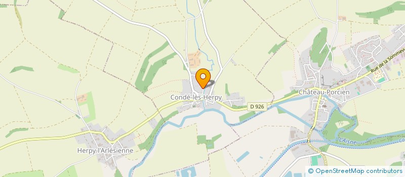 localisation de l'entreprise EHRHARD ET FILS à CONDE-LES-HERPY