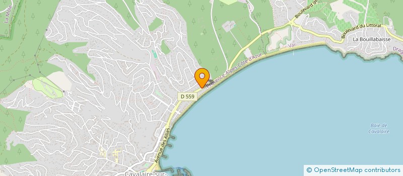 localisation de l'entreprise EHRHART PERENZONI à CAVALAIRE-SUR-MER