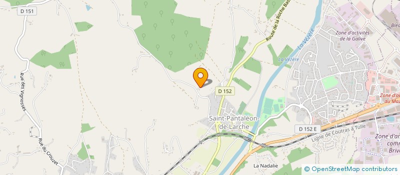 localisation de l'entreprise EHS  GRAMAT