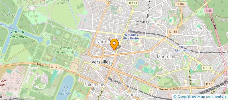 localisation de l'entreprise EHS ENTREPRISE SOCIALE POUR L HABITAT à VERSAILLES