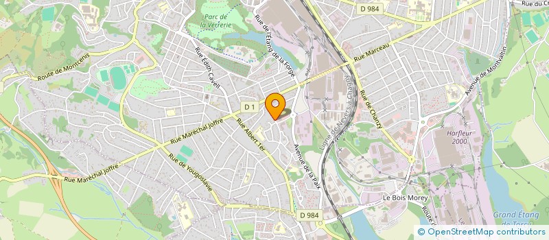 localisation de l'entreprise EHT AUTOMOBILE  LE CREUSOT