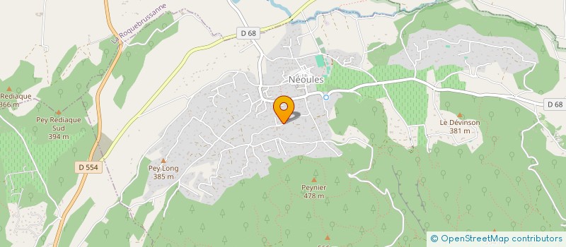 localisation de l'entreprise EHTP SERVICES à NEOULES