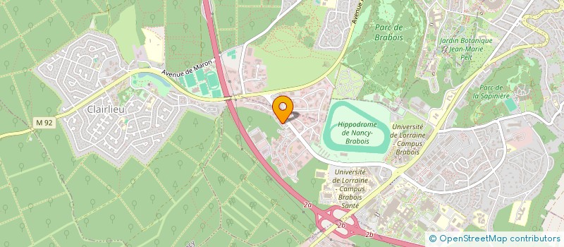 localisation de l'entreprise EI AGOSTINIS  VANDUVRE-LES-NANCY