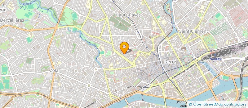 localisation de l'entreprise EI BTP ENTREPRISE D INVESTISSEMENT DU BATIMENT ET DES TRAVAUX PUBLICS à NANTES