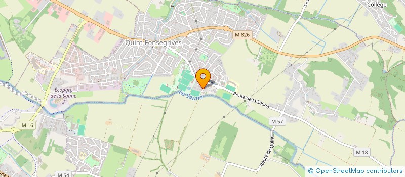 localisation de l'entreprise EI&CO  QUINT-FONSEGRIVES