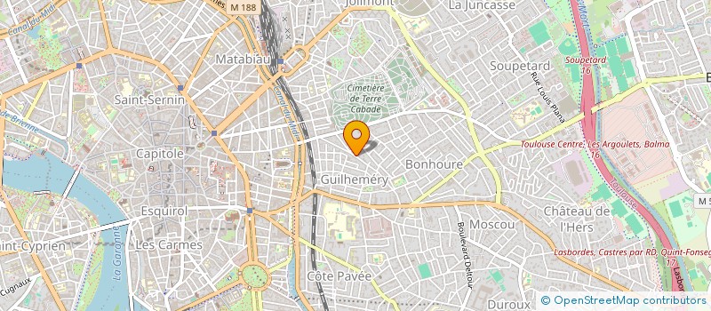 localisation de l'entreprise EI ETANCHEITE à TOULOUSE