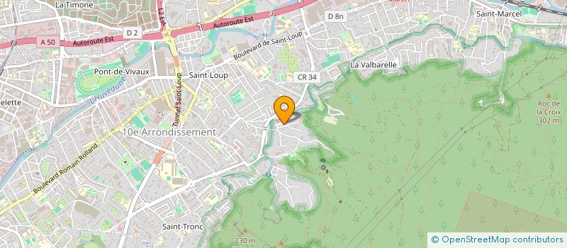 localisation de l'entreprise EI GESTION à MARSEILLE