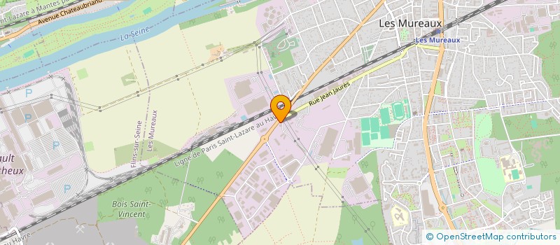 localisation de l'entreprise EI ILE DE FRANCE à LES MUREAUX
