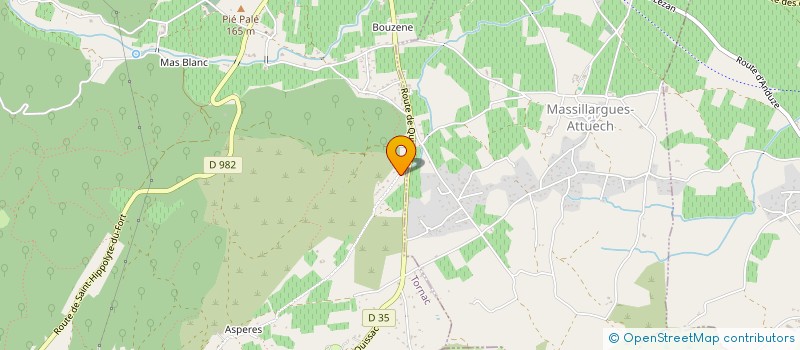 localisation de l'entreprise EI INDIVISION LOUCHE  TORNAC