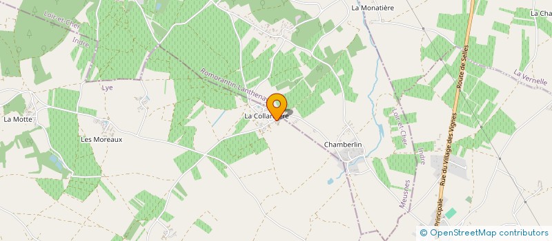 localisation de l'entreprise EI INDIVISION REYNAUD- BORTY à LYE