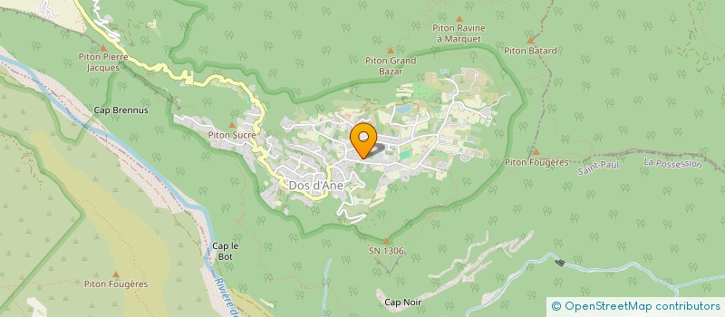 localisation de l'entreprise EI LE BANIAN  LE PORT