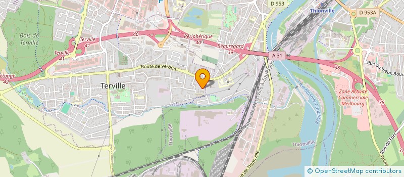 localisation de l'entreprise EI TERVER-MOLLIER  TERVILLE