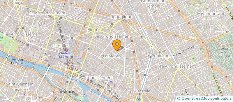 localisation de l'entreprise EIA à PARIS