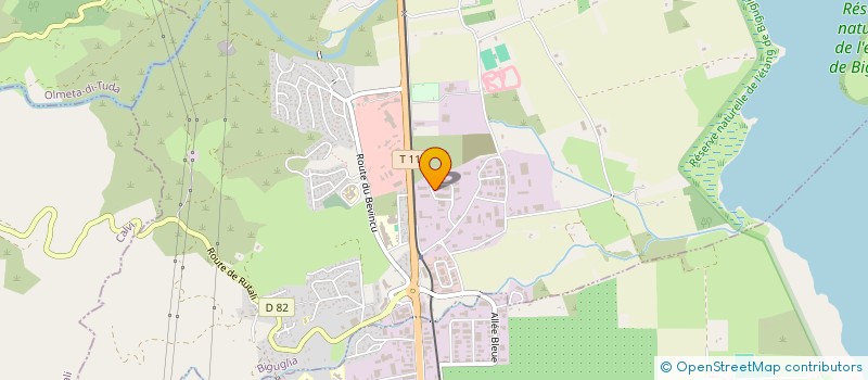 localisation de l'entreprise EIA SURVEILLANCE TRAFIC à BIGUGLIA