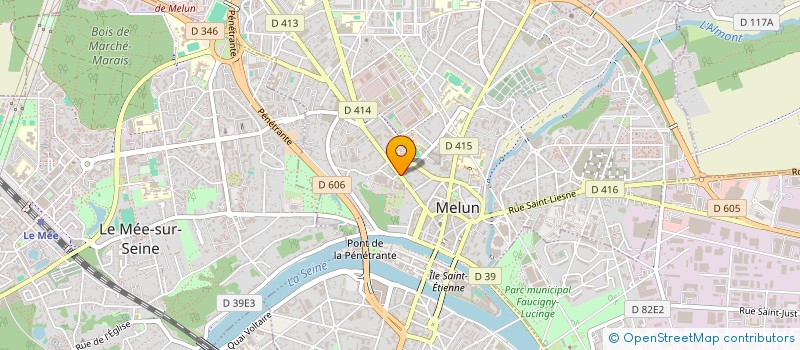 localisation de l'entreprise EIC à MELUN