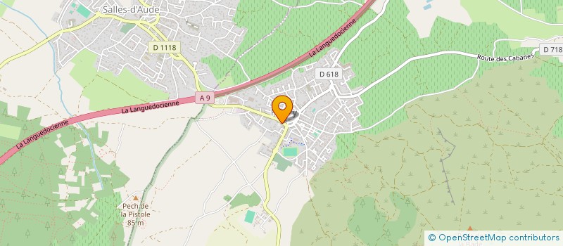 localisation de l'entreprise EIC AUDE à FLEURY