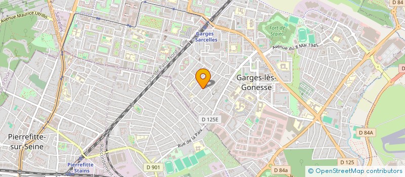 localisation de l'entreprise EIC IMMO à GARGES-LES-GONESSE