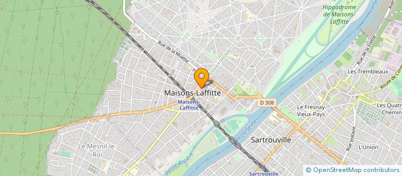 localisation de l'entreprise EIC PARTNERS à MAISONS-LAFFITTE