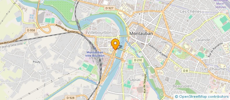 localisation de l'entreprise EIC SERVICES  MONTAUBAN