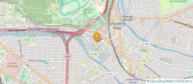 localisation de l'entreprise EICC à SAINT-MAURICE