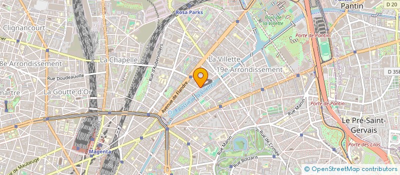 localisation de l'entreprise EICD à PARIS