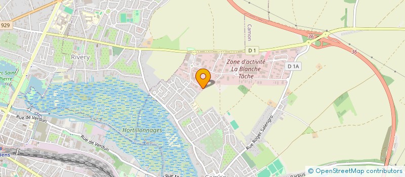 localisation de l'entreprise EICO  CAMON