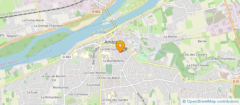 localisation de l'entreprise EICO INGENIERIE  AMBOISE