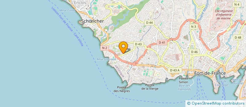 localisation de l'entreprise EICOSERV à SCHŒLCHER