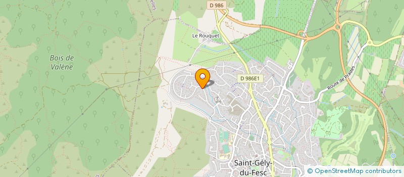 localisation de l'entreprise EID EXPERTISE ET CONSEIL à SAINT-GELY-DU-FESC