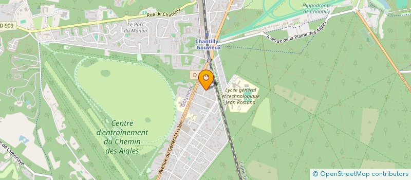 localisation de l'entreprise EIDA EMPIRE IMMOBILIER DIMI AKPE  CHANTILLY