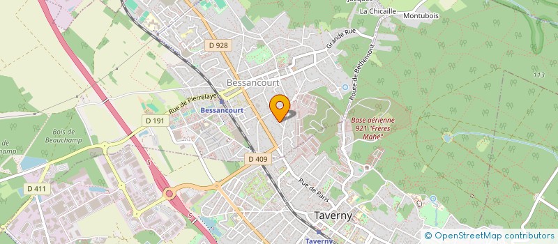 localisation de l'entreprise EIDAM  BESSANCOURT