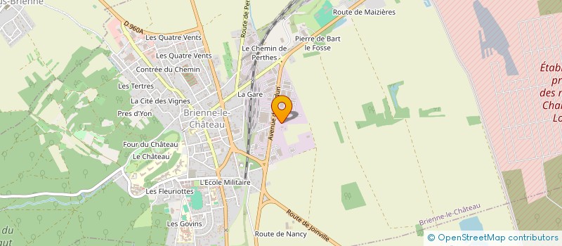 localisation de l'entreprise EIDEN  BRIENNE-LE-CHATEAU