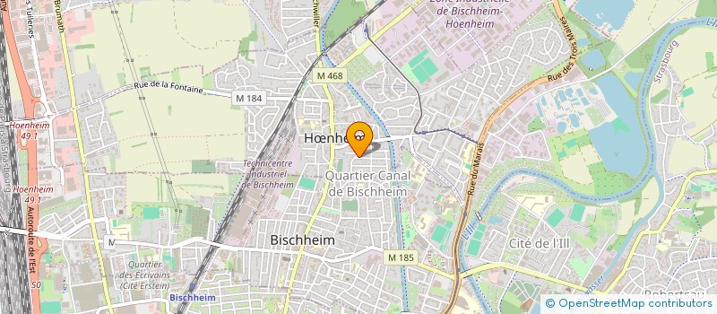 localisation de l'entreprise EIDENWEIL RENE ET PAULETTE  HNHEIM